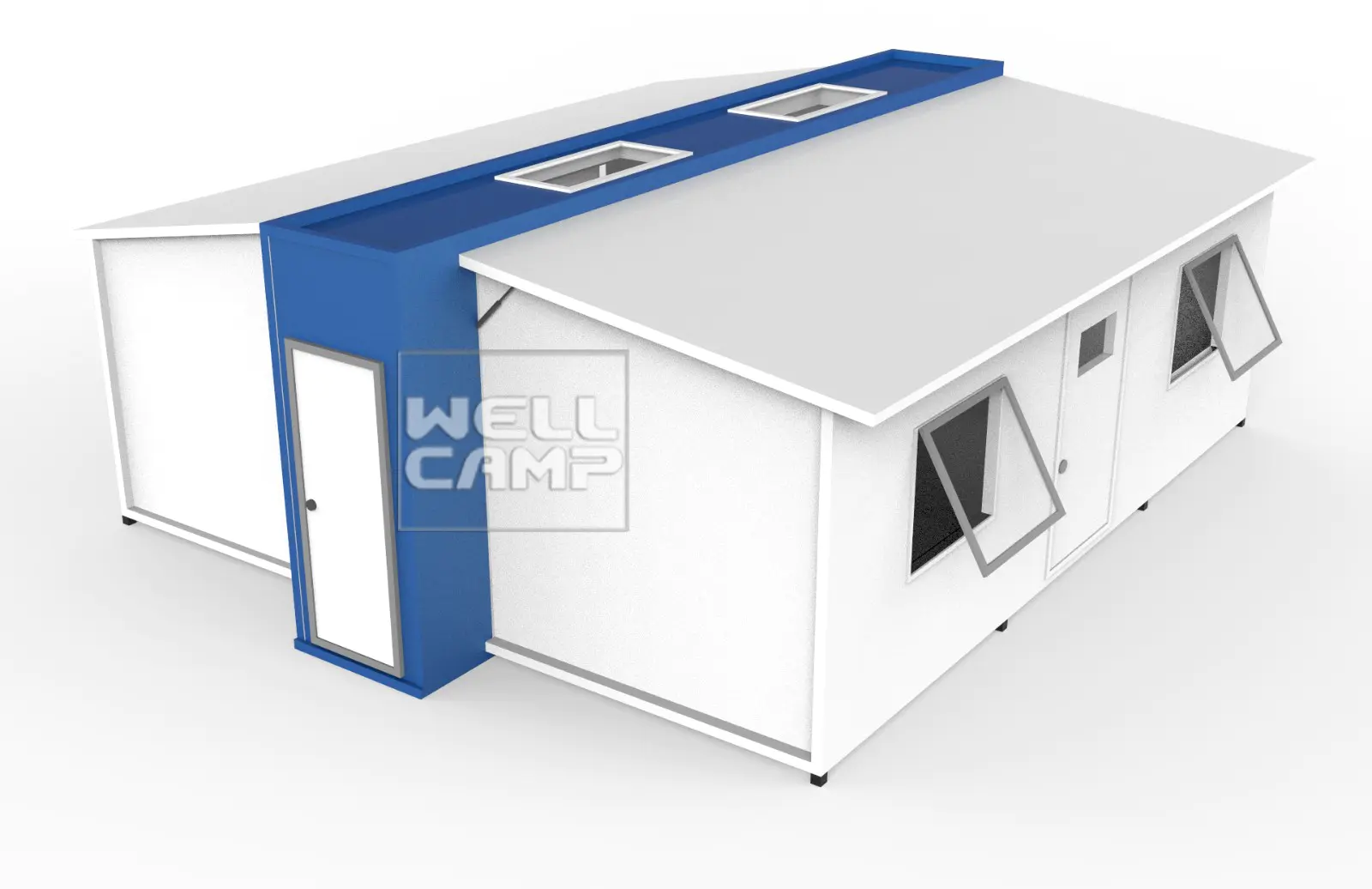 Custom expandable container house expandable family house WELLCAMP