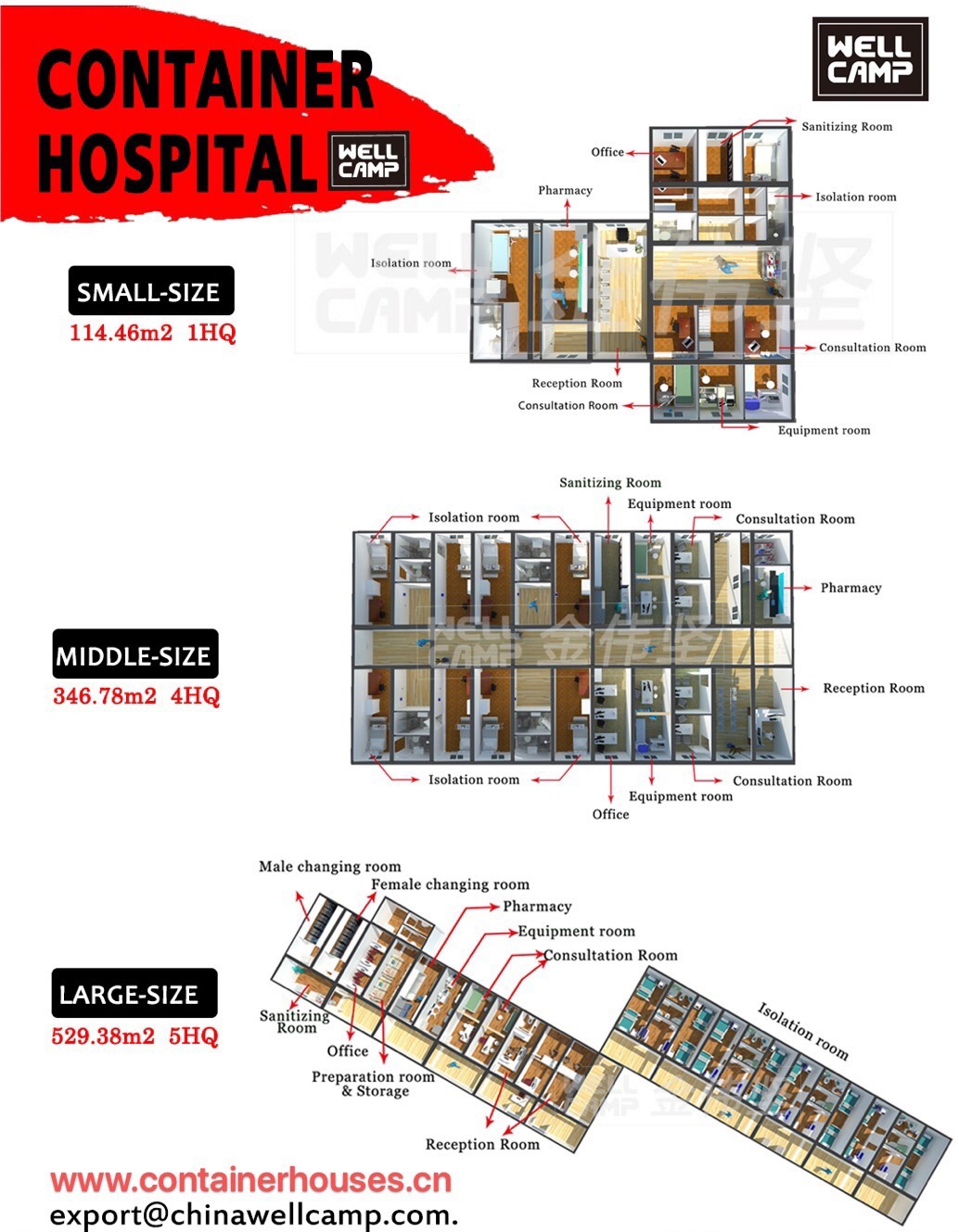 product-WELLCAMP-Prefabcriated Expandable Container Hospital for Coronavirus Isolation Quarantine-im