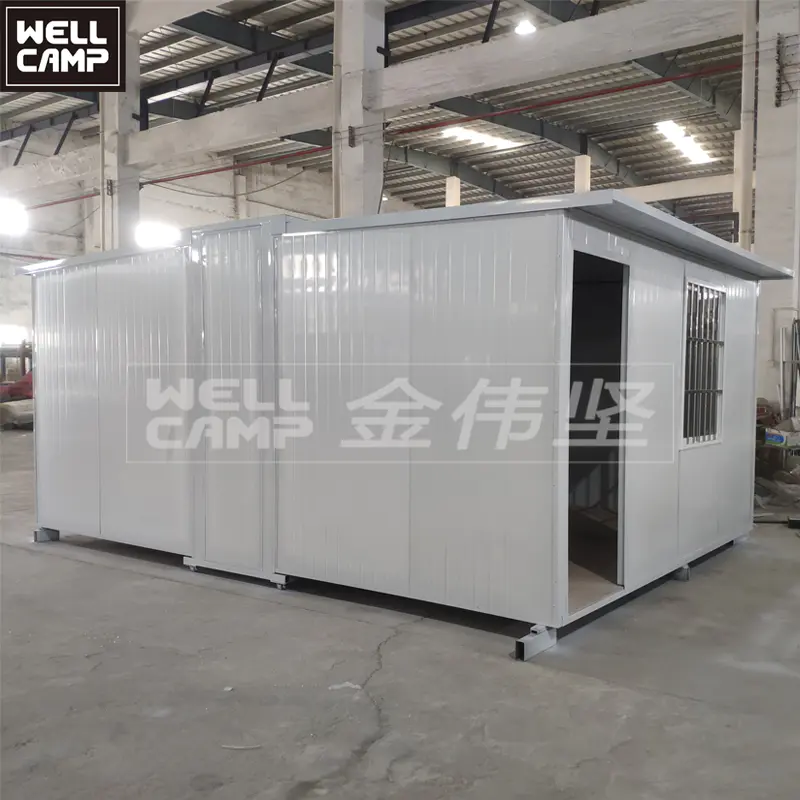WELLCAMP Expandable Camp House MEGA for living Container Office Container Accommodation Low Cost Easy Installation