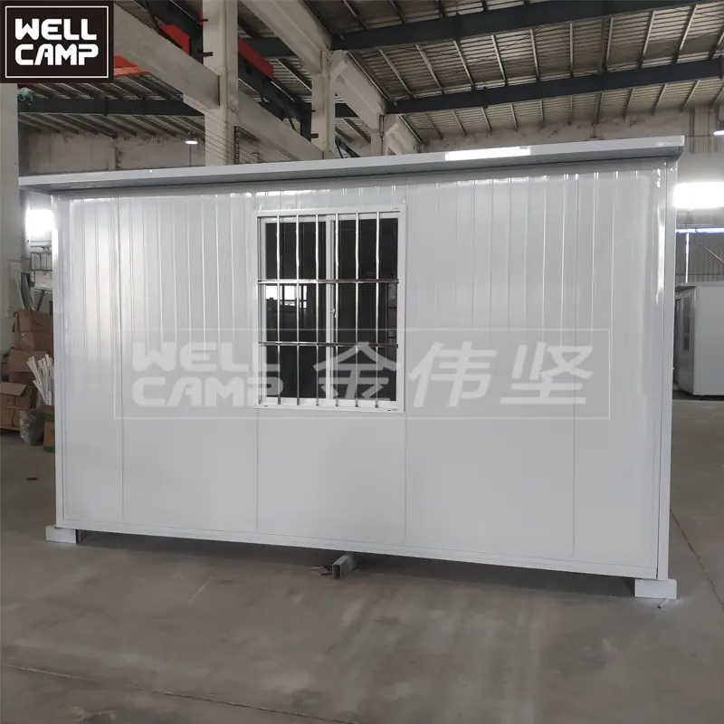 WELLCAMP Expandable Camp House MEGA Plus for Foldable House To Live In With Bathroom Container Accommodation Big Area Easy Installation