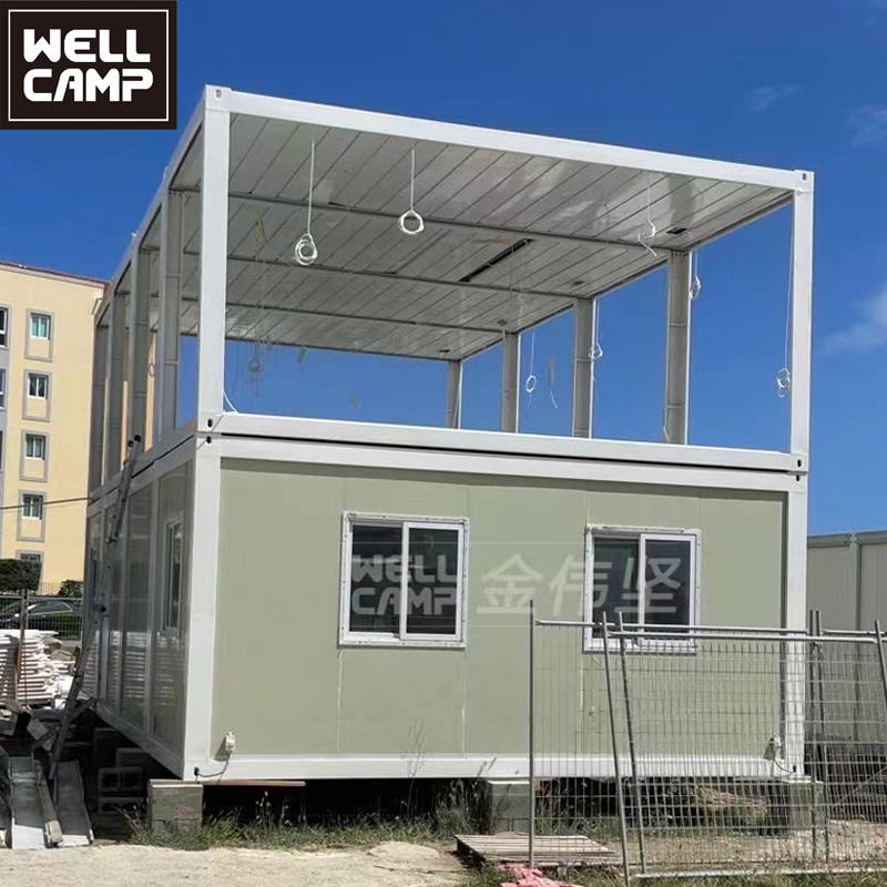 WELLCAMP High Performance Easy to build Galvanized Steel Flat Pack container Dormitory