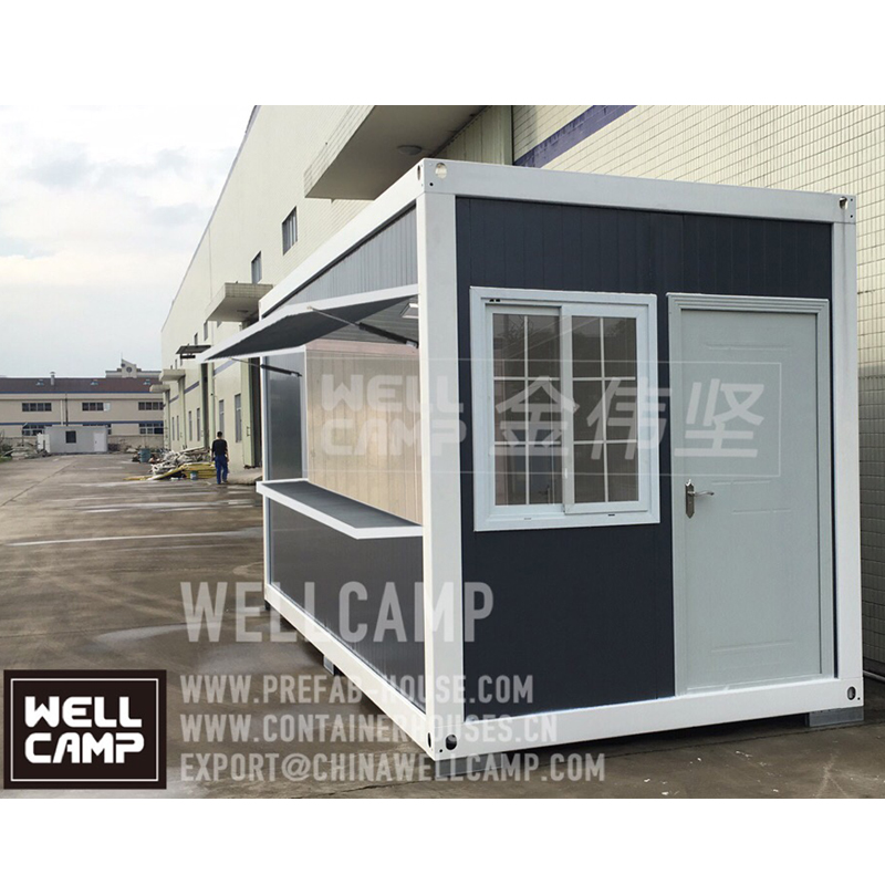 WELLCAMP Flat Pack Container Shop Quick Easy Assemble Economical Container Prefab Storage