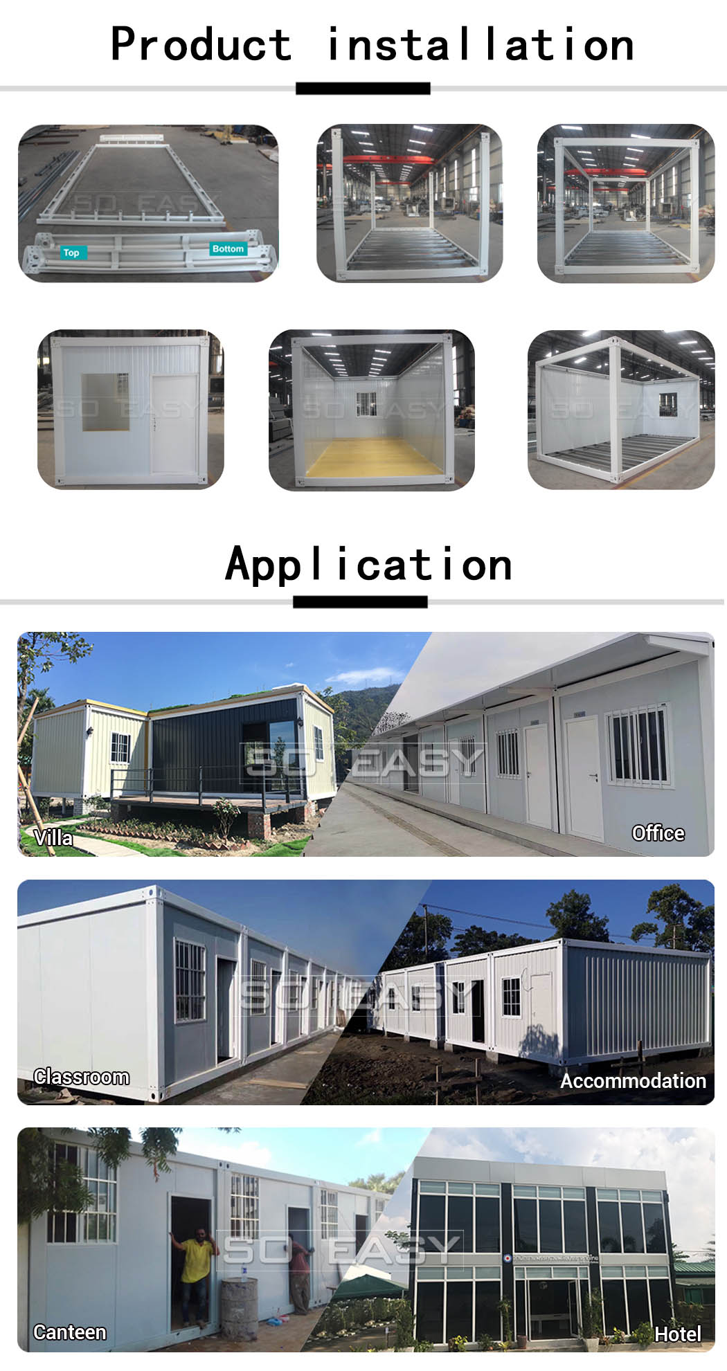 product-WELLCAMP detachable flat pack container house mobile home prefabricated office hotel dormito