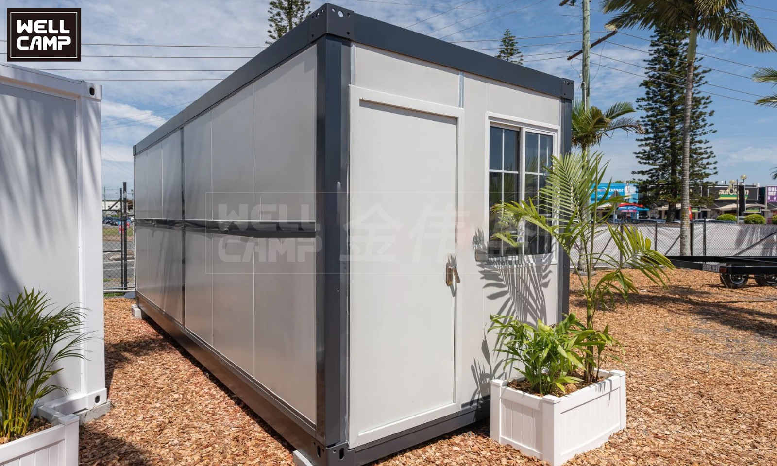 product-WELLCAMP-WELLCAMP Folding House Folding Container House prefabricated flat pack folding cont