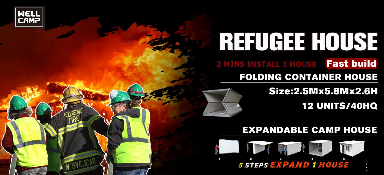 news-California wildfires, southern Brazil floods: WELLCAMP’s temporary emergency housing brings new