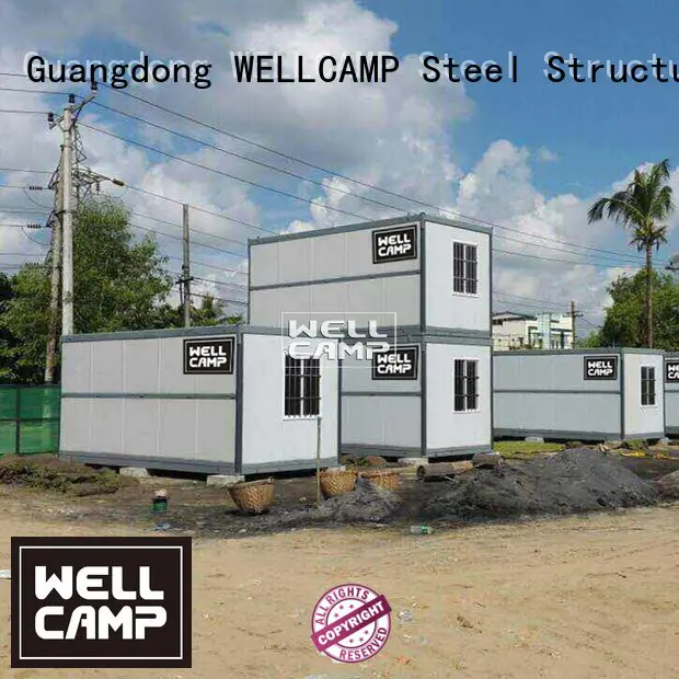 WELLCAMP Brand storey camp cost foldable container colour