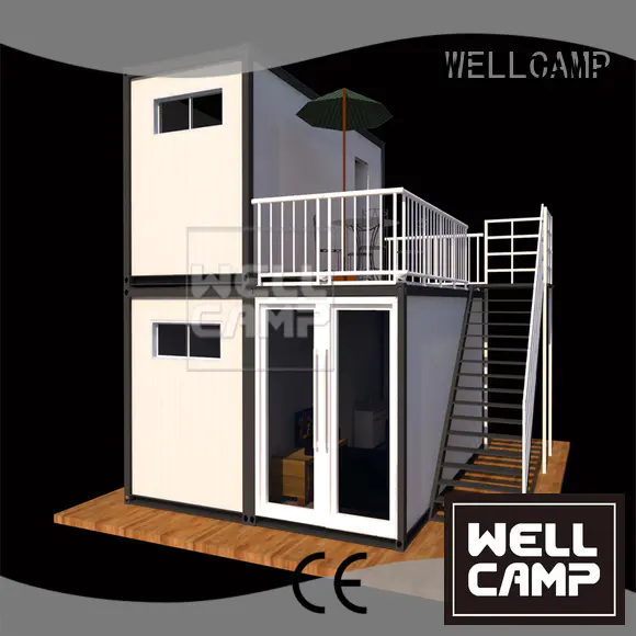 flat pack 20 ft container easy container structure Warranty WELLCAMP