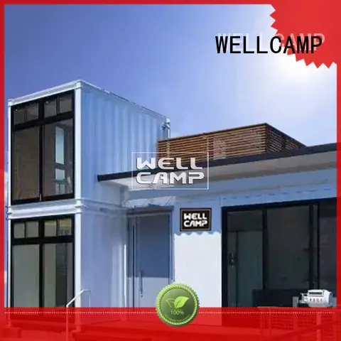 Quality WELLCAMP Brand two ecofriendly container villa