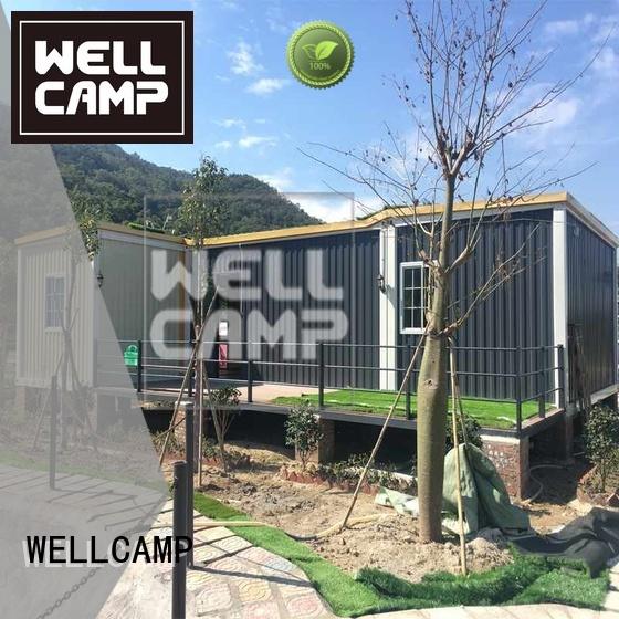 custom container homes family resort design WELLCAMP Brand container villa
