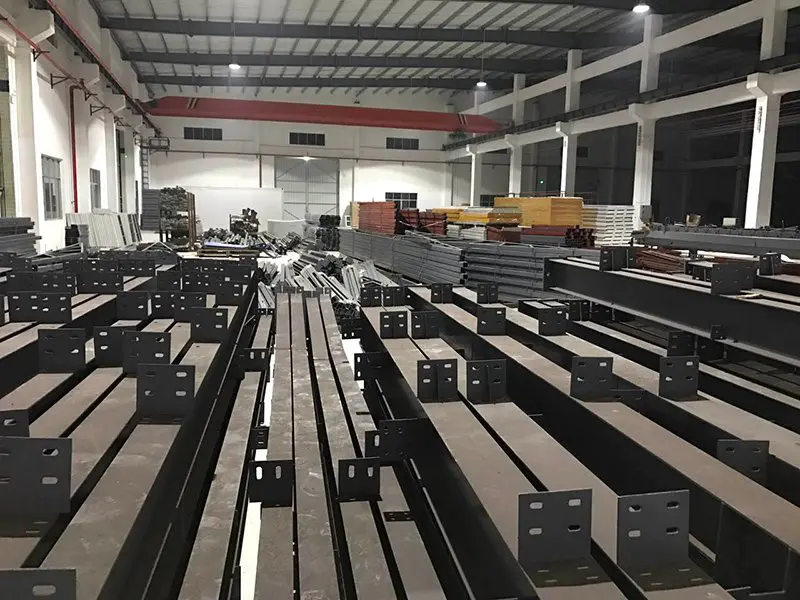 steel structure in our factory