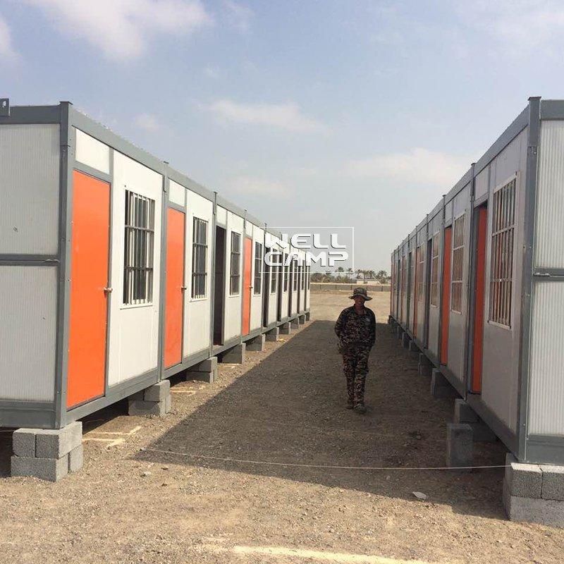 Modern Low Cost Colour Design Folding Container House for Worker Cheap Manufactured Homes for sale  -F05