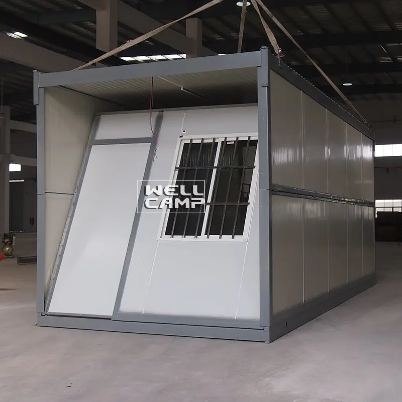 Folding Container House For Home, Office, Storage And Labor Camp Tiny Prefab House Manufactureres-F01