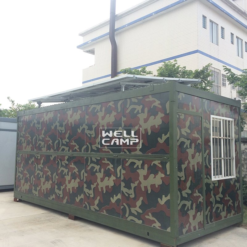 guard booth for sale Folding Container House with Easy Housing Electrical System & Solar Panel -F06 Guidelines