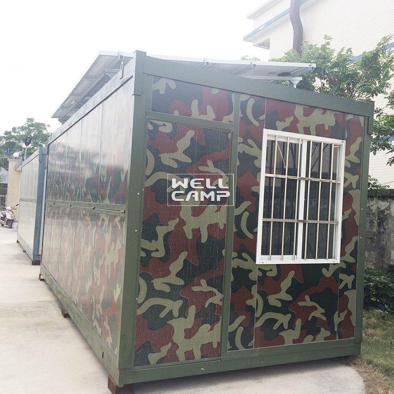 Folding Container House with Easy Housing Electrical System & Solar Panel Brand new mobile homes -F06
