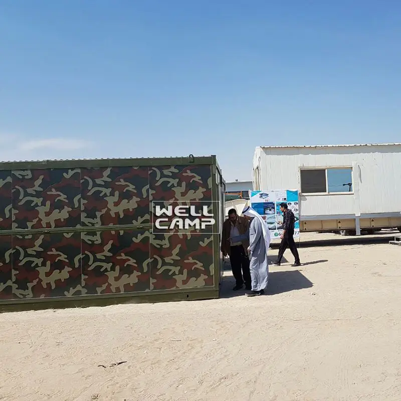 Prefab Folding Container Military Camp Economic House -F03