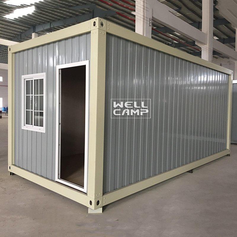 china Wellcamp 50mm IEPS Fireproof Sandwich Panel Detachable Container House Modern Prefab Home Kits -D01