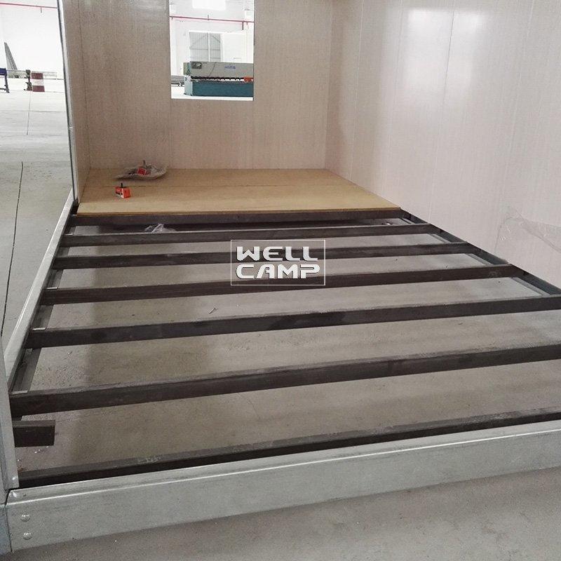 china Wellcamp 50mm IEPS Fireproof Sandwich Panel Detachable Container House Modern Prefab Home Kits -D01