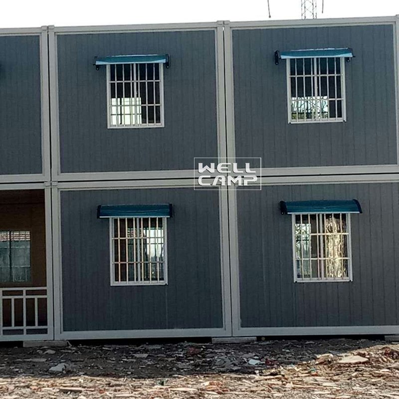 WELLCAMP Eco Friendly Two Floor Detachable Container House for Office & Living -D03 Detachable Container House image50
