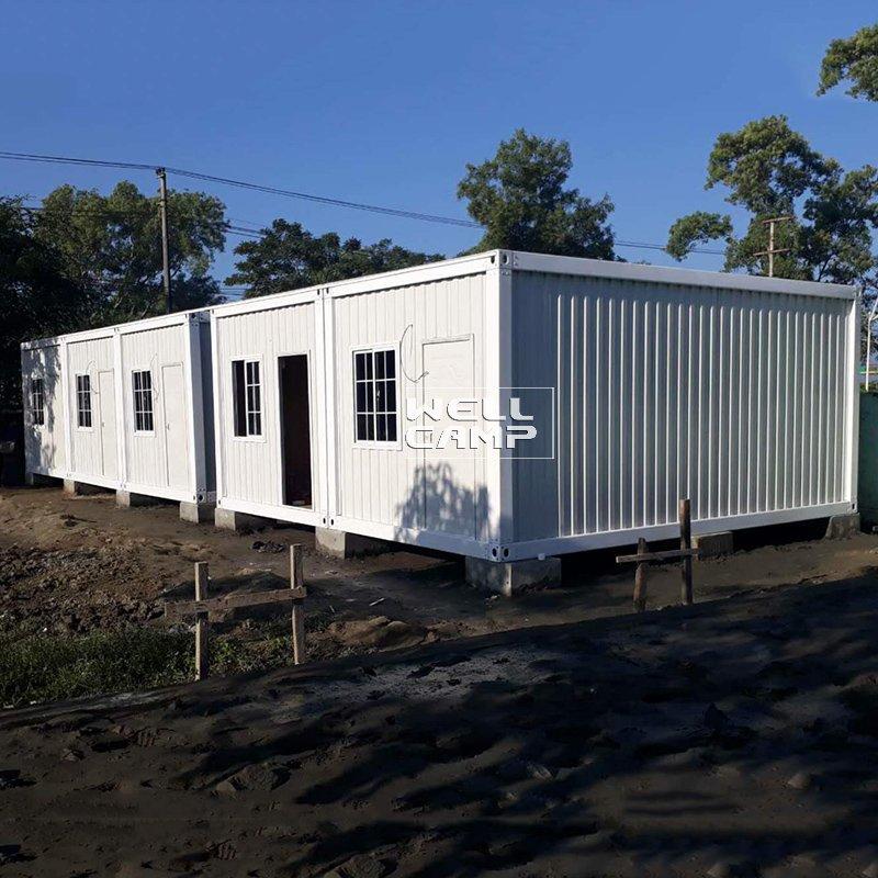 portable guard shack Fireproof Detachable Container House for Red Cross Office -D04 Guidelines