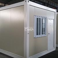Modular Easy Installation Fireproof Flat Pack Container Tiny House Double Wide Manufactured Homes-P01