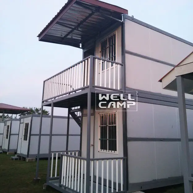 guard booth for sale Esay Fixed Two Levels Folding Container Villa for Family Home -V04 Guidelines