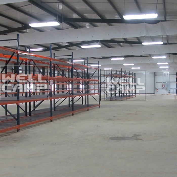 WELLCAMP Prefabricated Light Steel Structure Warehouse with EPS Sandwich Panel -W01 Steel Structure image37