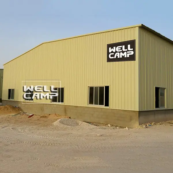 Refugee shelter Multifunctional Industrial Prefab Steel Structrual Building Shed Warehouse -W04 Guidelines