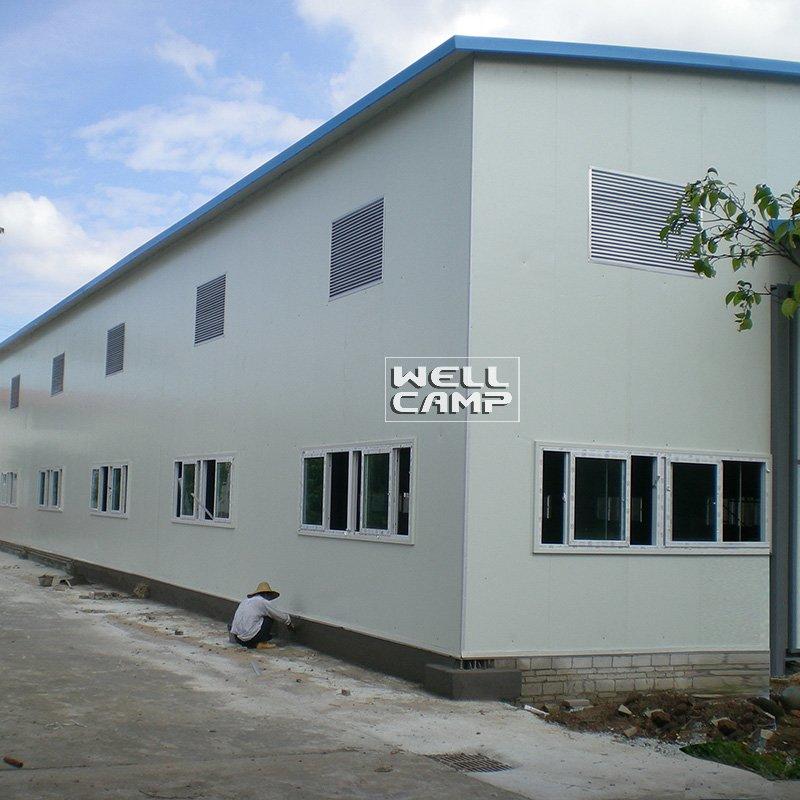 Pre-Engineered Two Floor Light Steel Structure Warehouse for Storage Steel  And Panel Workshop -W05