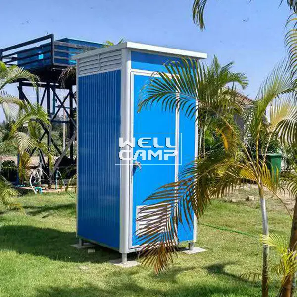 Mobile Outdoor Sandwich Panel Portable Toilet Container Cabin Modern Manufactured Mobile Toilet EPS Waterproof Sandwich Panel  -T01