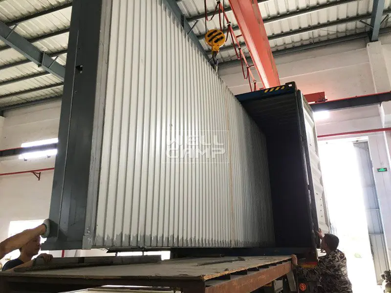 WELLCAMP electrical prefabricated foldable container