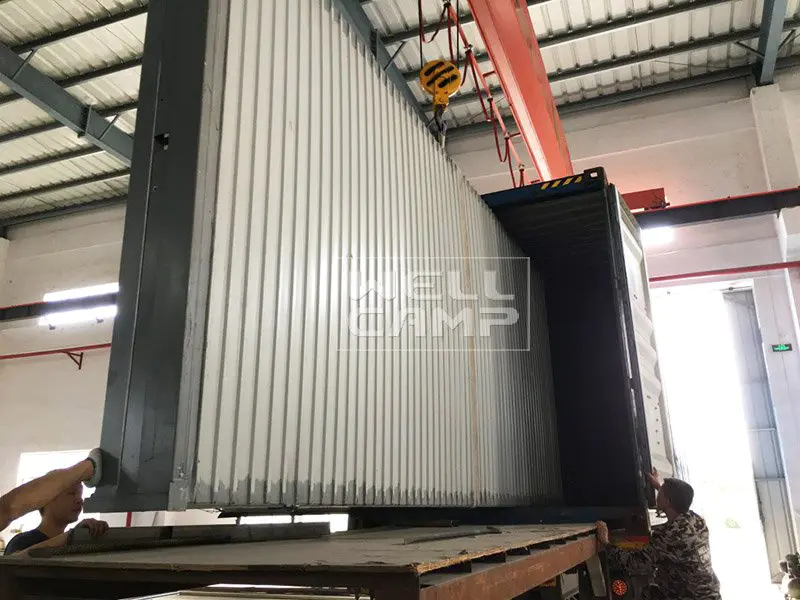 panel labor WELLCAMP foldable container house