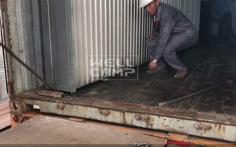 WELLCAMP container villa family esay floors panel