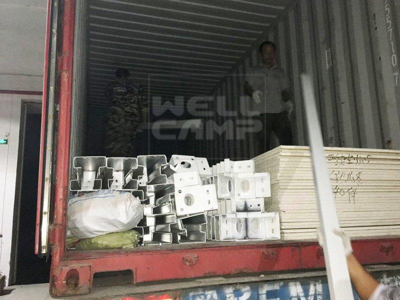 Wholesale garden steel flat pack containers WELLCAMP Brand