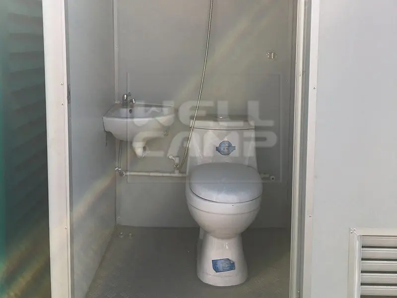 WELLCAMP plastic portable toilet portable bathroom sandwich
