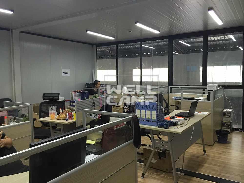 The project of detachable container office in China