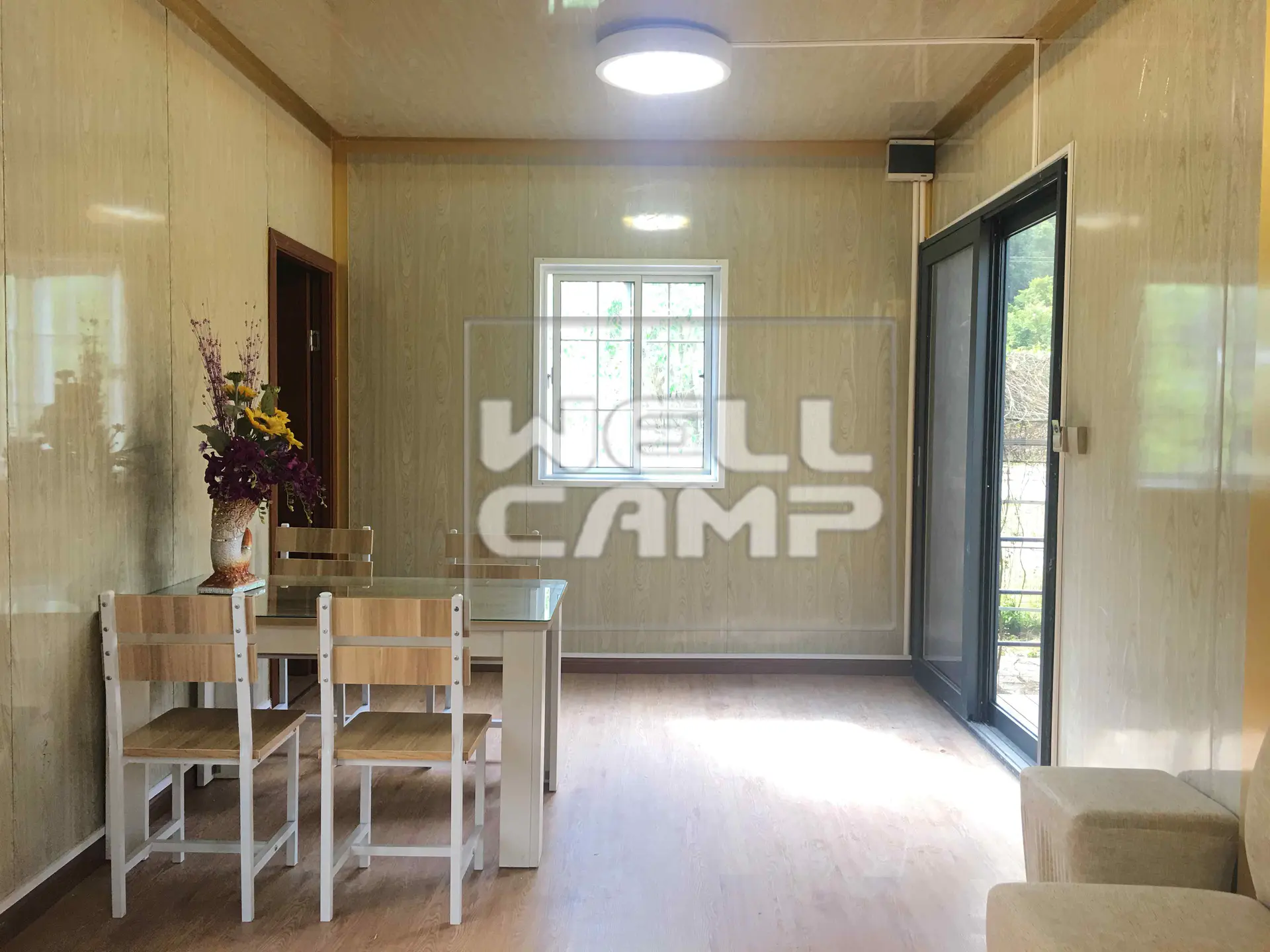 Wellcamp ripple detachable container villa for vocation village