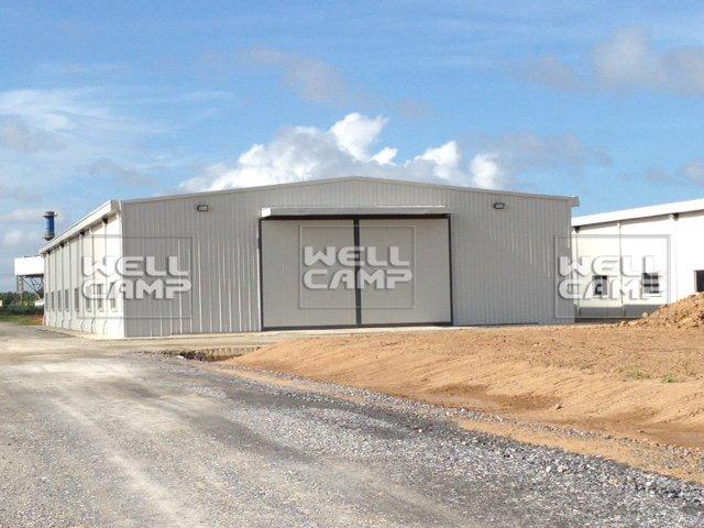 Wellcamp Sandwich Panel Steel Structure Warehouse Project In South America
