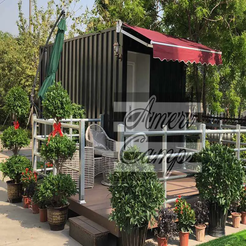 prefabricated office New Design Prefabricated Shipping Container Villa for Store & Shop -S06 information