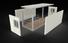 Quality flat pack 20 ft container WELLCAMP Brand wool flat pack containers