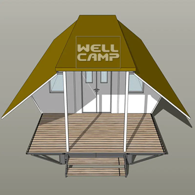WELLCAMP Brand dormitory expandable shelter expandable container house
