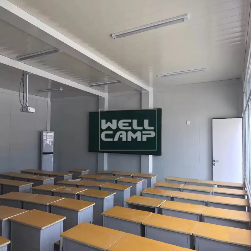 Wellcamp new style flat pack container class room waterproof and high quality portable room for students and teachers