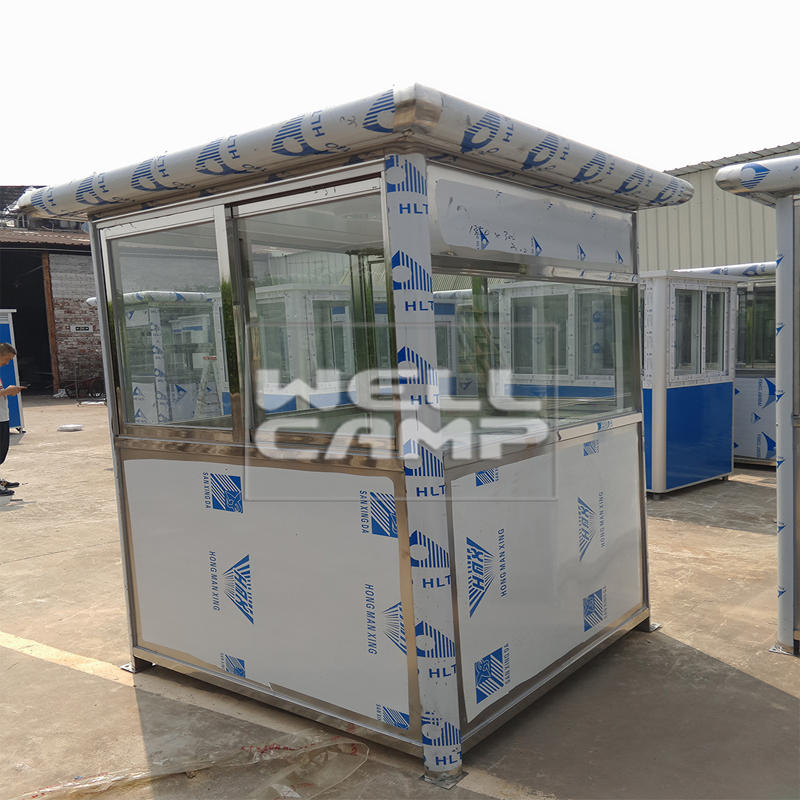 Wellcamp Stainless Steel Security Room Small Prefab House Project In Africa