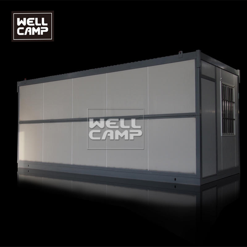 Wellcamp 20 ft foldable container house for sale collapsible prefab building