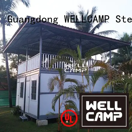 Hot custom container homes prefab three two WELLCAMP Brand