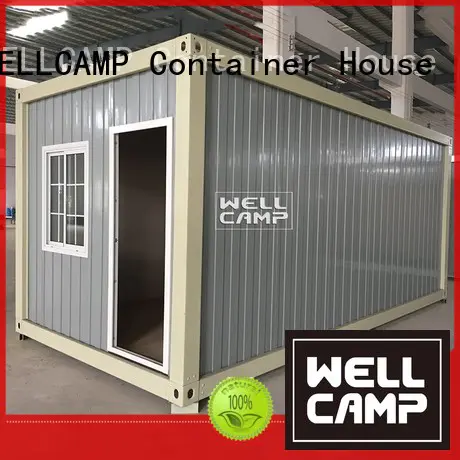 cross panel modified container prefabricated container house WELLCAMP Brand