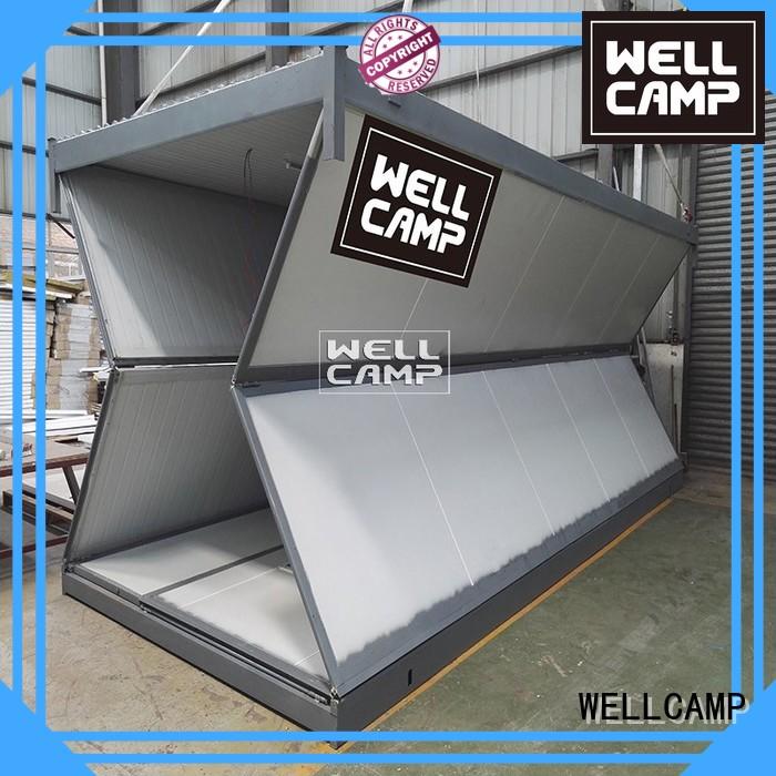 WELLCAMP Brand colour samll foldable container labor factory