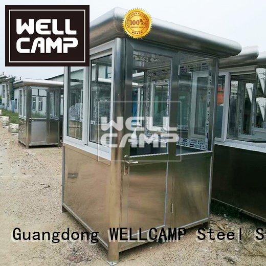 stainless mobile sentry eps WELLCAMP security booth