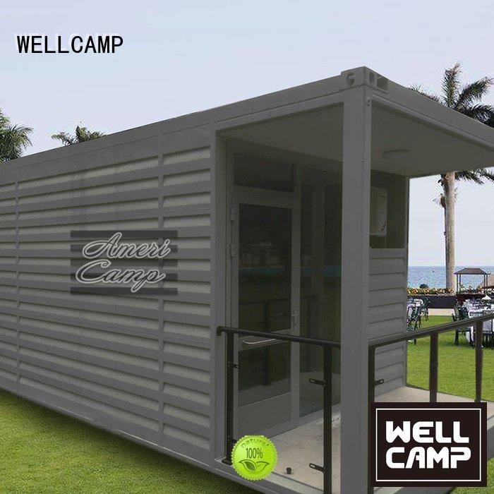WELLCAMP living shipping container home builders holiday 20gp