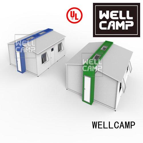 dormitory family house shelter WELLCAMP expandable container house