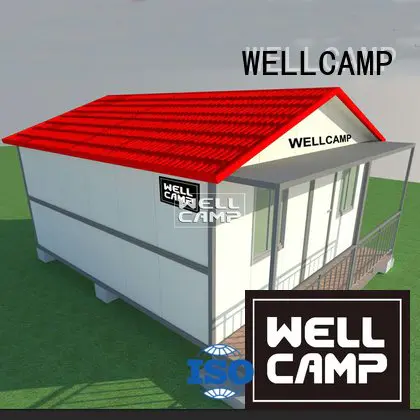 WELLCAMP Brand bedrooms modern one container villa sandwich